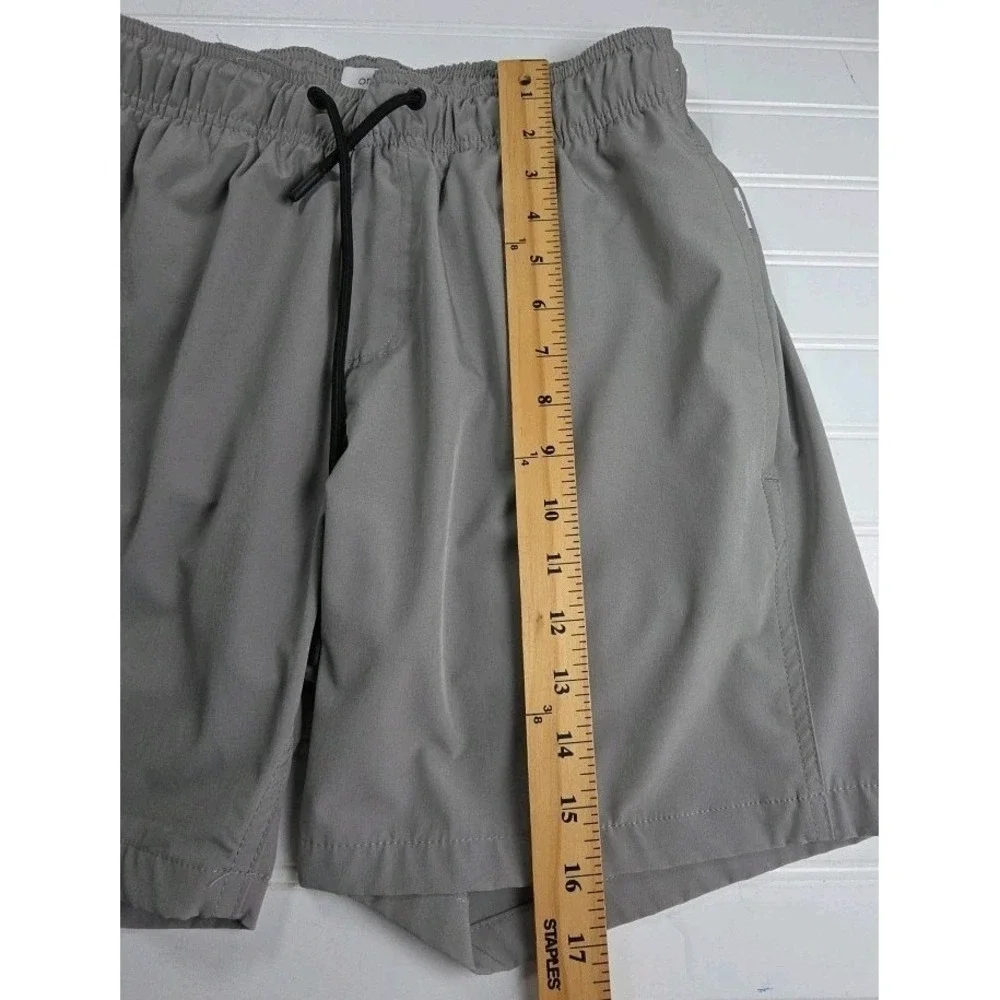 Onia Mesh Lined Swim Trunks Suit Wear GRAY Surf Wear Men's MEDIUM‎